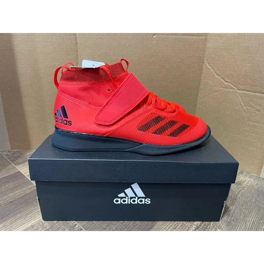 Adidas Crazy Power‎ RK Weightlifting Red Powerlifting Shoes Men's Size 6 BB6361